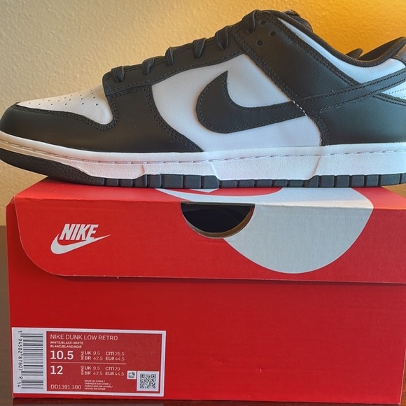Nike Dunk Low Retro size 10.5 - Picture 6 of 7